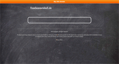 Desktop Screenshot of fromheaventohell.de